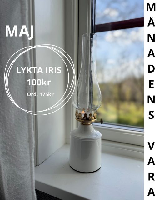 Månadens Vara MAJ ☀️

Under Maj månad kan du som är eller blir medlem köpa lyktan Iris för endast 100kr 💥🤩
Ordinarie pris är 175kr

Gäller endast i butik!

#presentshopenkinnarp #månadensvara #fillitkundklubb #fillit #kundklubb #alot #alotdecoration #ljuslykta