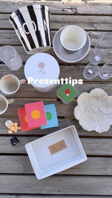 Det närmar sig kanske lite olika typer av firanden så vi tänkte visa upp lite blandade presenttips✨🫶🏼

Vi heter ju ändå PRESENTshopen - så vilka vore vi om vi inte hade en massa fina presenter hos oss🥹

#presentshopenkinnarp