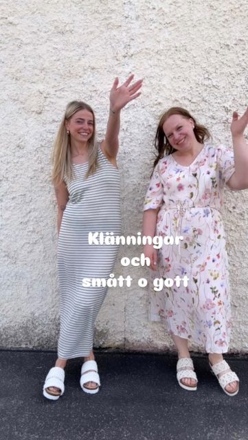Midsommar, bröllop, examen eller bara en vanlig sommardag - vi har klänningarna👗☀️

Priser på alla klänningar (och skor och väskorna som vi slängde med) ser ni i videon✨🫶🏼

#presentshopenkinnarp #skoshopenkinnarp