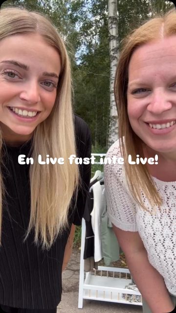 Glad Lördag på dig 😎

Här bjuder vi dig på ytterligare en Live som inte är Live utan inspelad!

Hoppas du gillar den och får lite inspiration ☀️

#presentshopenkinnarp #livefastintelive #liveshopping #damkläder #outfitinspiration