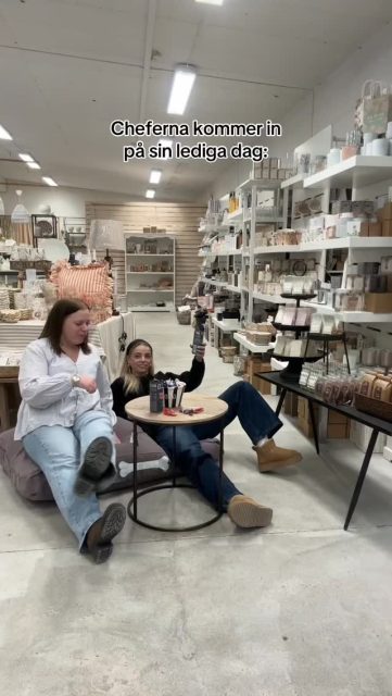 När katterna är borta dansar råttorna på bordet…🤭🎉💃🏼
Men inte skulle väl vi chilla i en saccosäck? Nej nej🫡

Ha en fin fredag bästa gänget🥰✨

#presentshopenkinnarp #skoshopenkinnarp