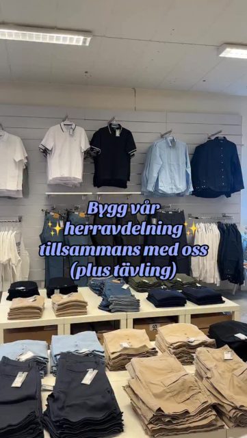 Äntligen kan vi avslöja vår lilla hemlis 👀✌🏼✨
Från och med NU kan även ni herrar hitta plagg hos oss och dessutom lottar vi även ut ett valfritt plagg från vår herravdelning till 3 vinnare👋🏼

För att vara med och tävla gör följande:
-Följ oss
-Gilla inlägget
-Tagga 2 kompisar som inte får missa detta
-Dela gärna till din story (för större vinstchans)
✨✨✨

Vi drar 3st vinnare på Söndag (19/4) och vinsten hämtas hos oss i butiken!

#presentshopenkinnarp #skoshopenkinnarp