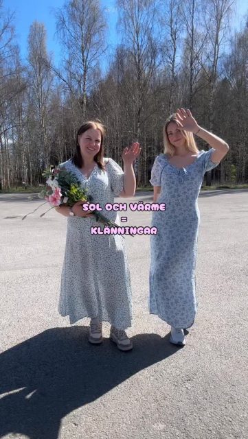 Behöver du en klänning till dop, bröllop eller skolavslutning? Eller bara ”för att”?🤭 

Sommarvärmen slår äntligen till, till helgen så vi tyckte att det passade perfekt att visa upp några av alla fina klänningar som vi har i butiken nu☀️🩷

Alla priser har ni i videon📸

#presentshopenkinnarp