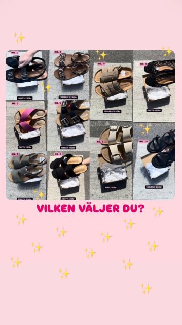 ✨10 ”lätta” skor✨
 (I vår värld sandaler och ballerinor)👠 

Vi har numrerat dom från 1-10 och undrar nu: vilken väljer du?👀👋🏼 

Noras favorit är nr.1 och Mickan älskar nr.7✨

Idag kör vi sista söndagsöppet innan vi tar lite sommar-ledigt på söndagar🩷 Men till hösten öppnar vi såklart söndagar igen🥳 Så välkommen in 13-16 idag✨

#skoshopenkinnarp #presentshopenkinnarp