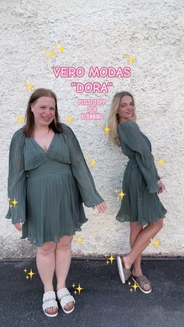 👋🏼Hej finisar🩷 Vi bara måååååste visa er vad som trillade in till oss i veckan👀

Nämligen Vero Moda’s nya plisséklänning och topp✨🤍Wow wow wow!
Svajigt, svalt och så fint🤩

Priser och färger? I videon såklart📸

#presentshopenkinnarp
