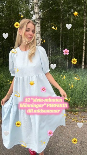 Det närmar sig midsommar🥹😍🍓🍰🌼✨ 
(En personlig favvo-högtid!!! // Nora)

Och om du ännu inte har kirrat en klänning så kommer här 12 stycken som passar perfekt till midsommar🌸🌼

Alla priser ser ni i videon📸

#presentshopenkinnarp #skoshopenkinnarp