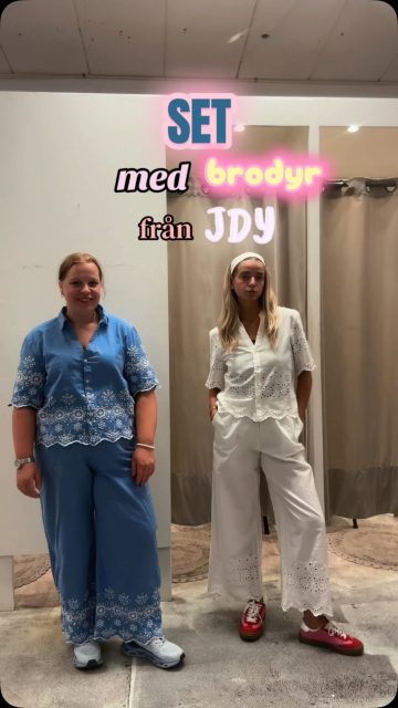 Settet som är som en sommardröm 💕☀️

Bär det som ett helt set eller var del för sig, så snyggt och användbart 😍

Dessutom 100% bomull 💭

🔍JDYMARINA på webben

#presentshopenkinnarp
