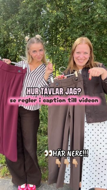 ❣️UTLOTTNING och TÄVLINGSDAGS❣️
(En vinnare på Facebook och en på Instagram)

Låt oss kicka igång första tävlingen för hösten🍁 (Vi vet att det fortfarande är sommar MEN nu tävlar vi om höstnyheter så då blir det en hösttävling😉)

👇🏼GÖR SÅHÄR FÖR ATT VARA MED👇🏼
• Följ oss📸
• Gilla videon🩷
• Dela videon till din egen story! (skicka skärmdump till oss om du har privat profil)
• Kommentera med höst-emojis och tagga en kompis🍁🍂👭

❗️Vinnaren dras på torsdag❗️

Lycka till gänget✨🩷🤩

#presentshopenkinnarp #skoshopenkinnarp