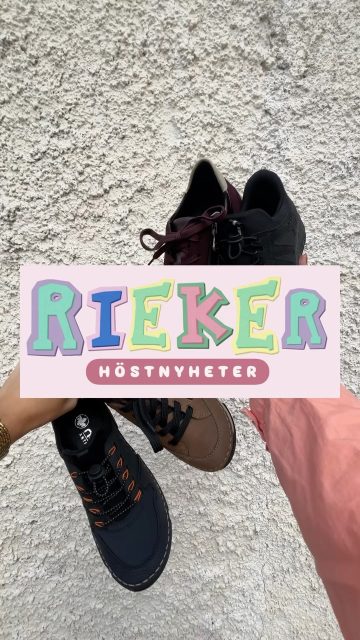 Självklart har vi även massa snygga höstdojjior från Rieker inne i Skoshopen👋🏼🥾❣️

#skoshopenkinnarp