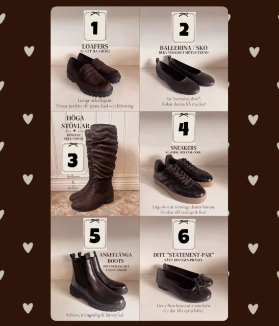 👀👋🏼Noras guide till höstens trend-dojjor🤎👞✨

#skoshopenkinnarp