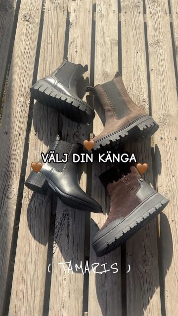 Fyra snygga kängor som alla är den perfekta höstkängan🥾🤎🍁✨

Frågor om pris eller storlek? Hojta till👋🏼🗣️

#skoshopenkinnarp