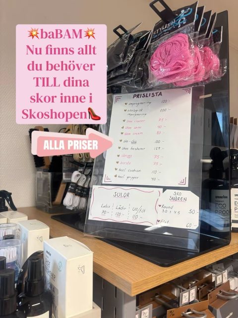 Även skor förtjänar att tas hand om🙂‍↕️❤️‍🩹

#skoshopenkinnarp