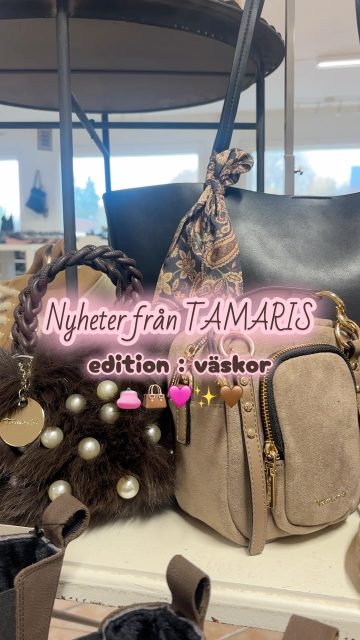 👋🏼Till alla väsk-tokar där ute, KOLLA in dessa👀👛🌟

Det måste vara detta som alla menar med ”kärlek vid första ögonkastet”🙂‍↕️

#presentshopenkinnarp #skoshopenkinnarp