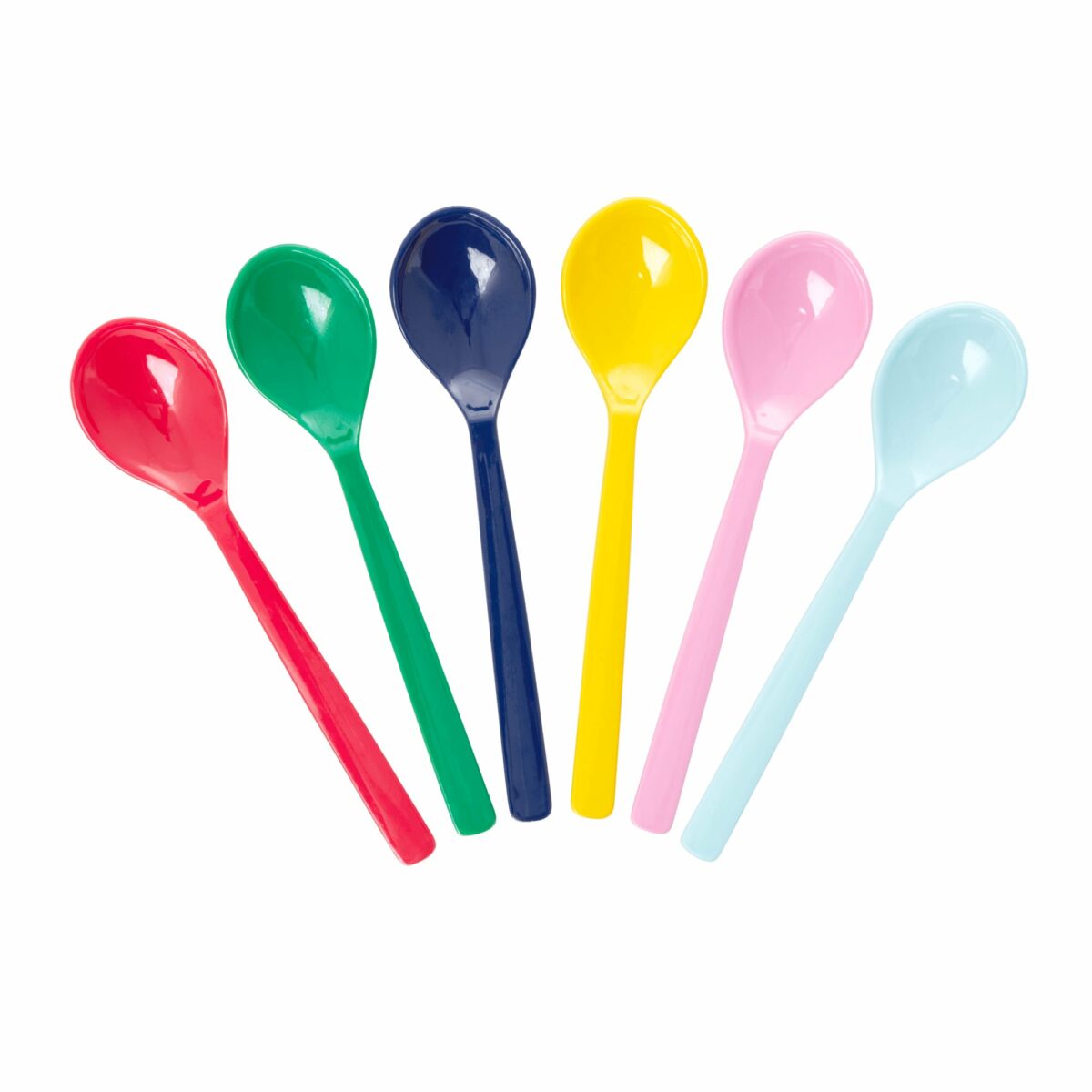 Melamine Teaspoons Favorite Colors