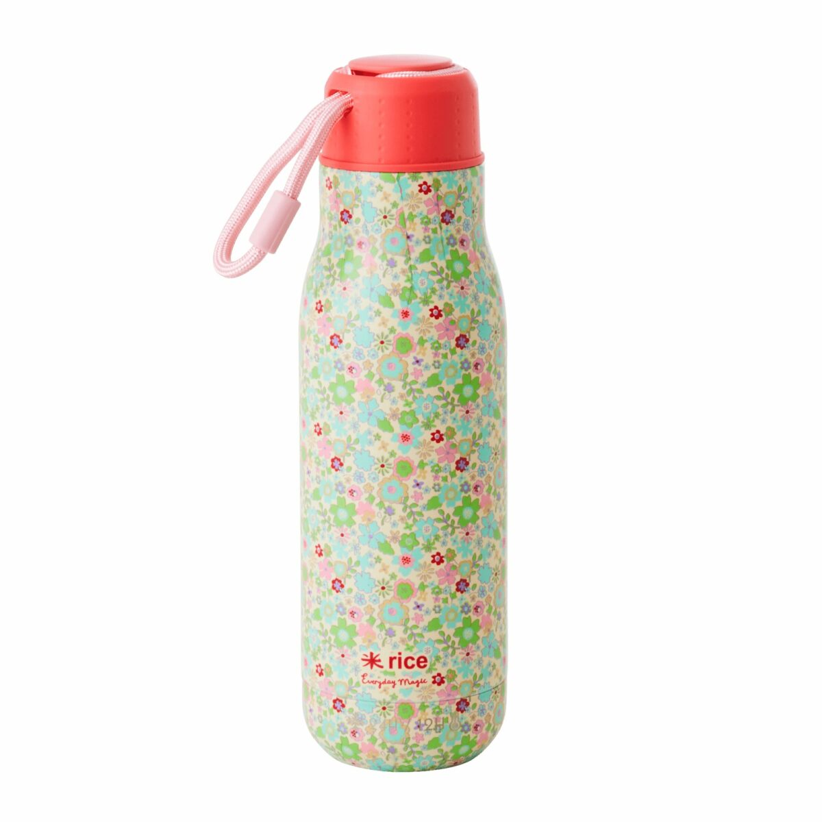 Stainless Steel Bottle Pastel Fall Floral