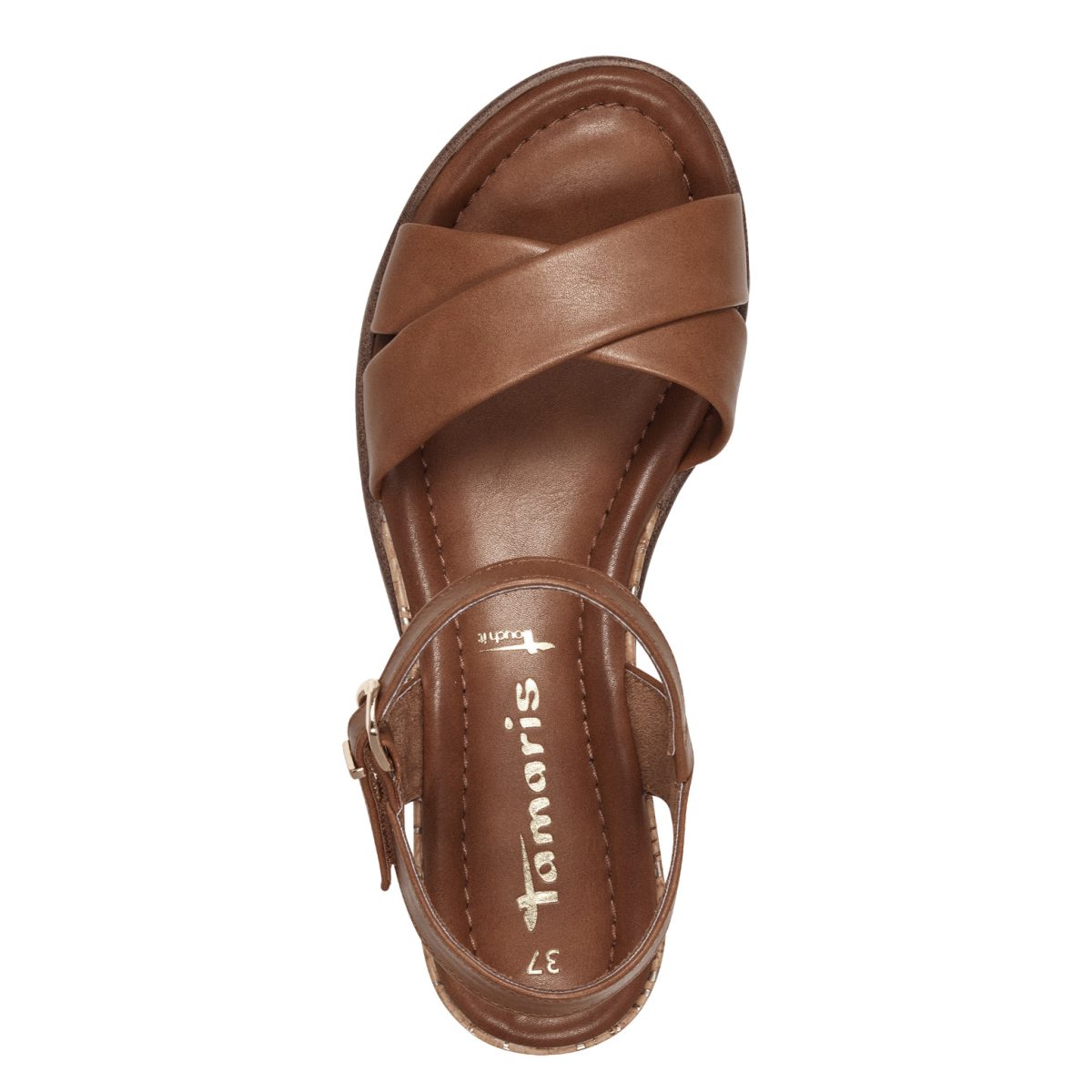 Tamaris Heeled Sandal Cognac