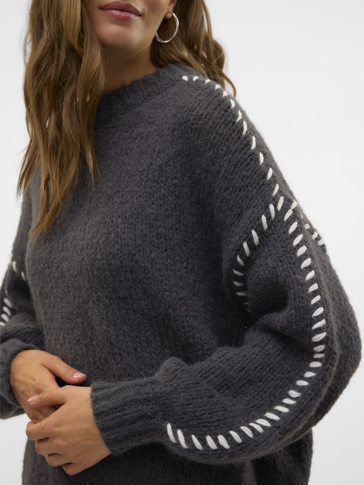 VMFENG LS O-NECK PULLOVER Asphalt