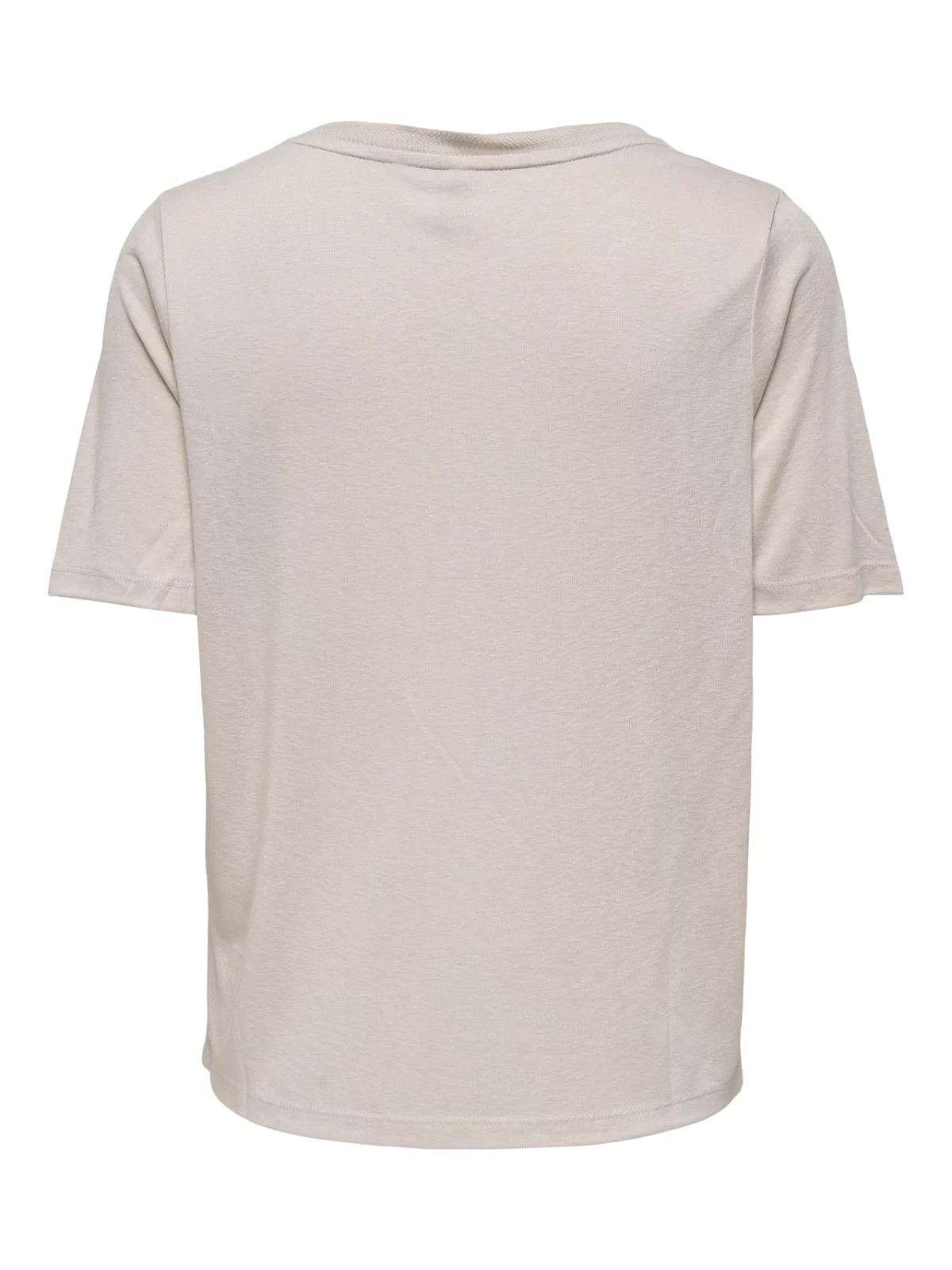 ONLELISE S/S V-NECK TOP Moonbeam