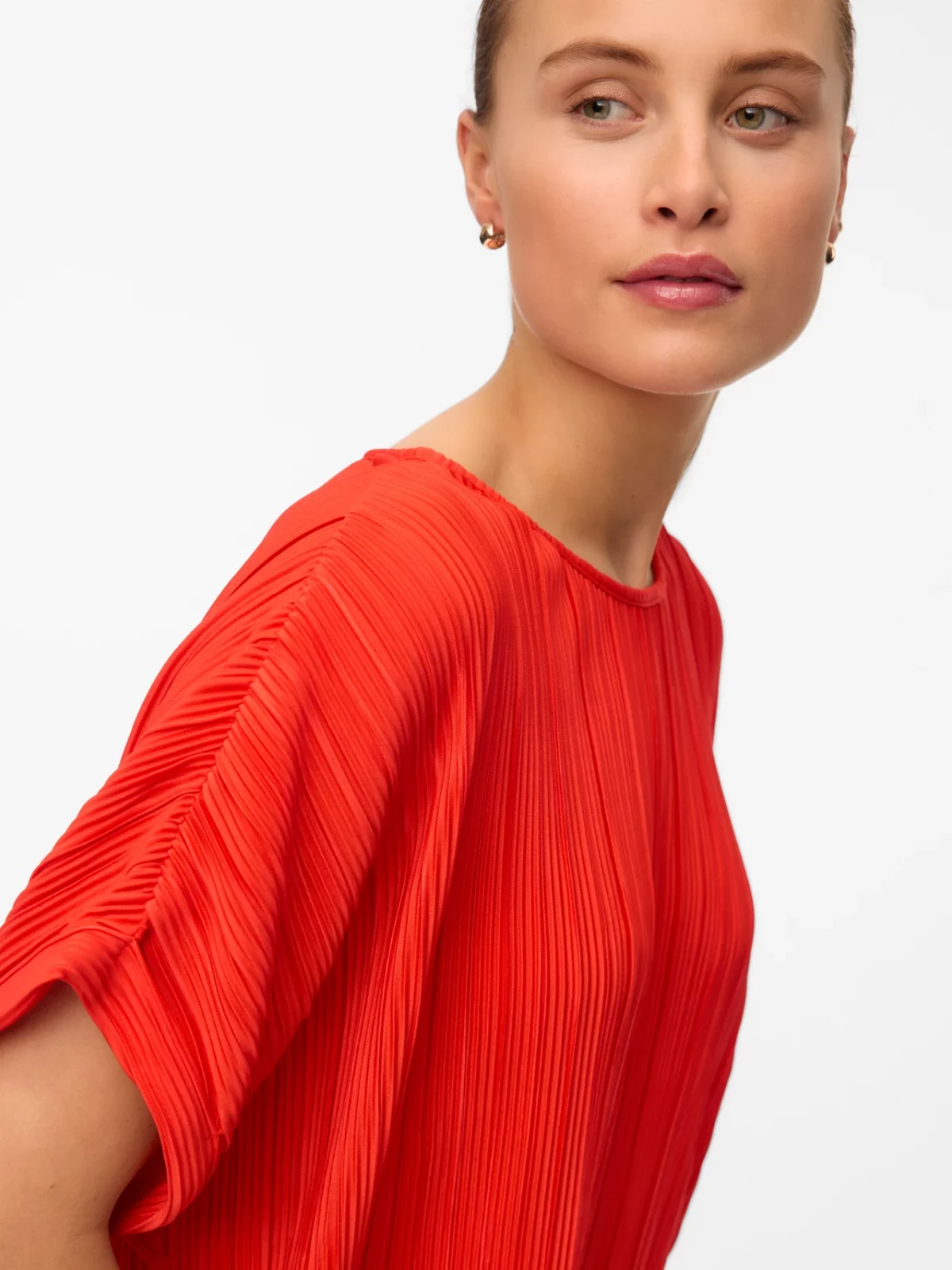 VMAURORA SS O-NECK T-SHIRT Fiery Red - Bild 5