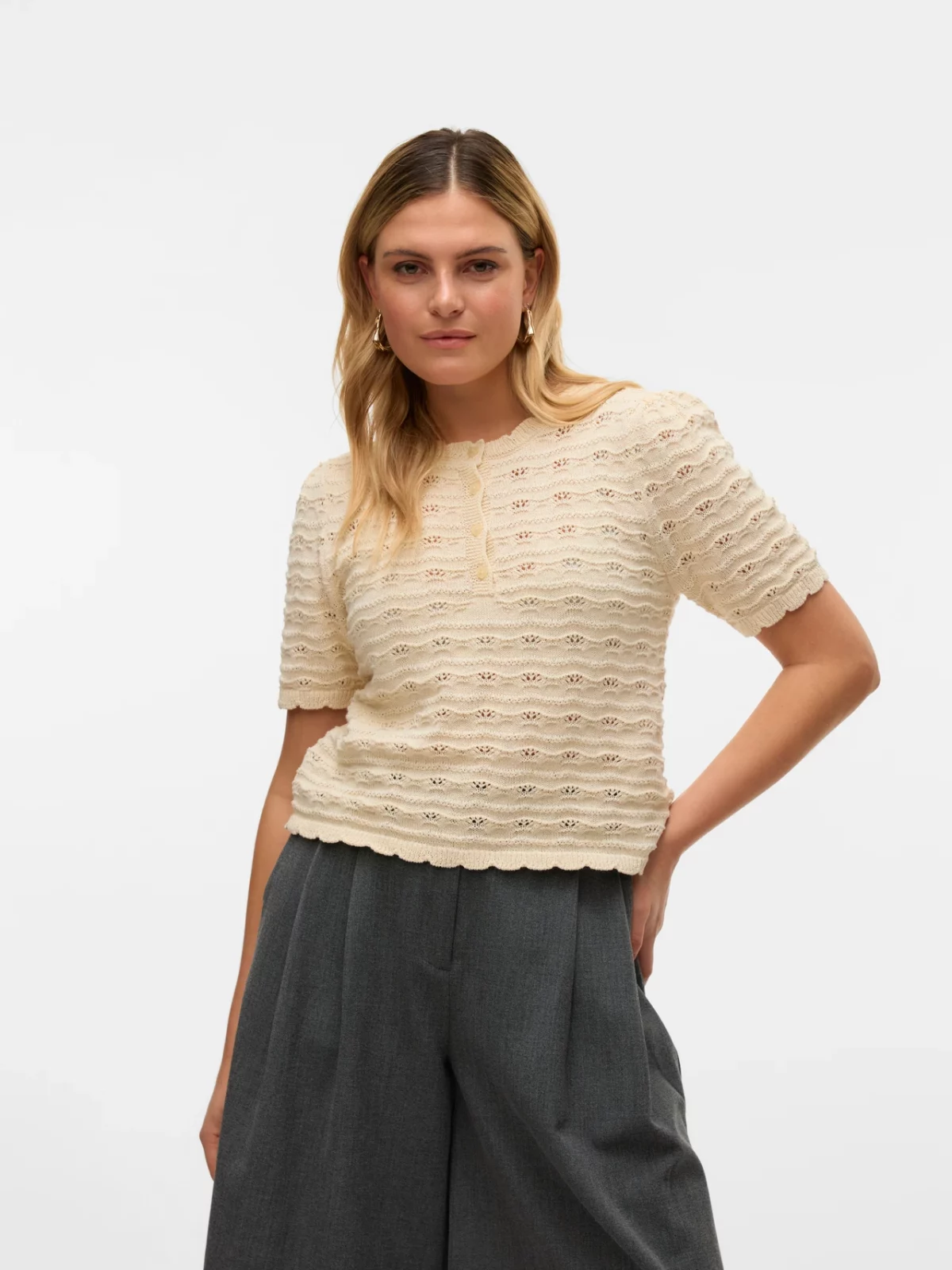 VMSHELBY SS O-NECK PULLOVER Birch