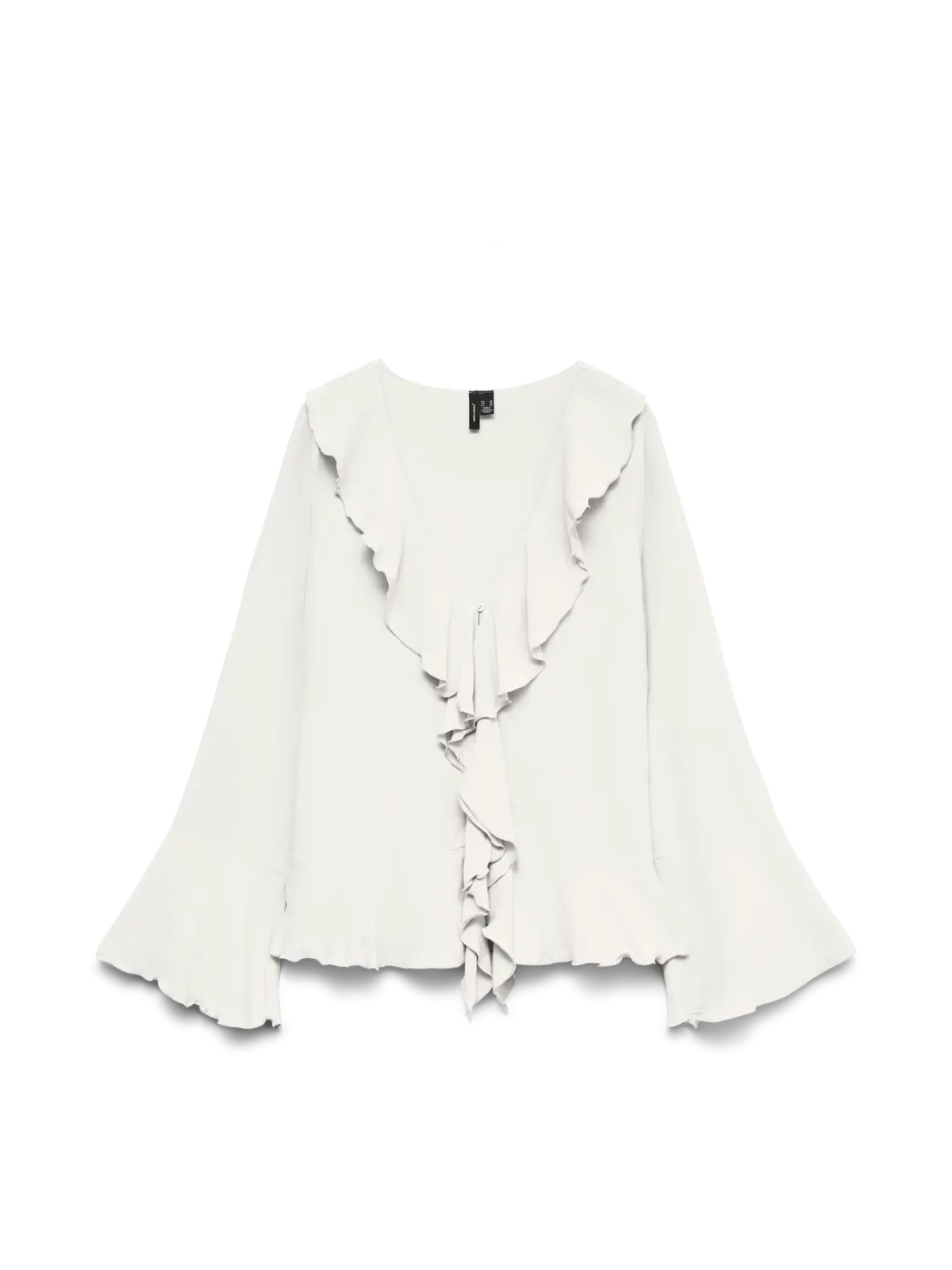 VMMERRY LS FRILL TOP Snow White