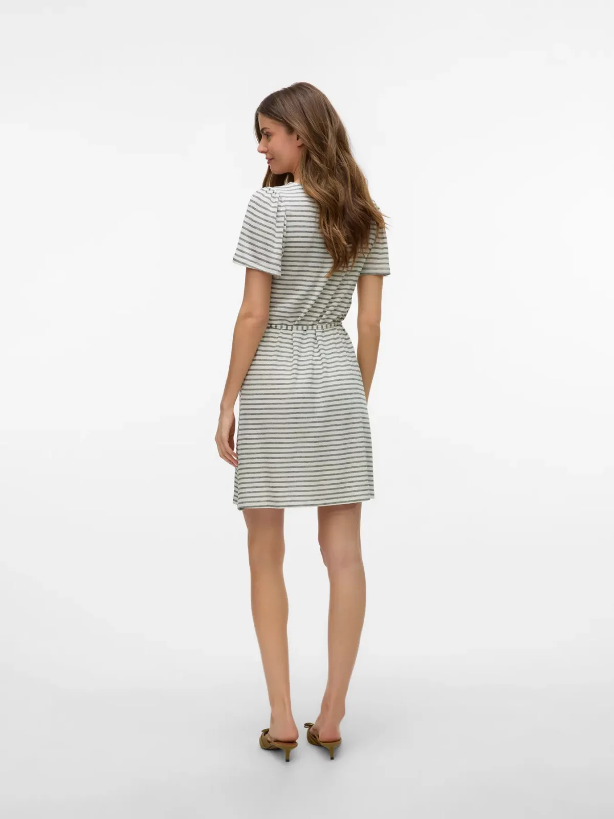 VMGINA 2/4 SHORT DRESS Oatmeal