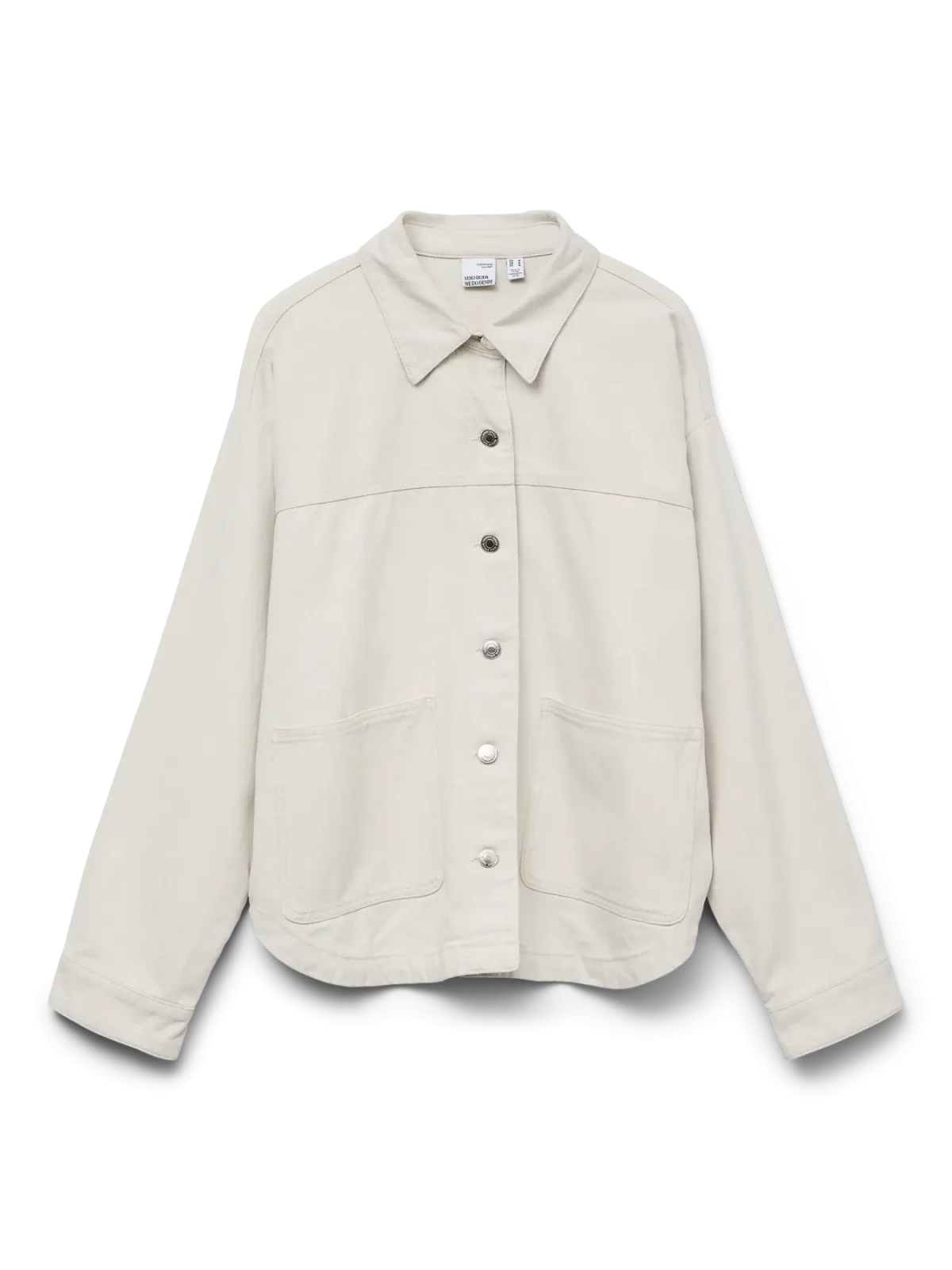 VMJAMIE LS DENIM SHACKET Birch