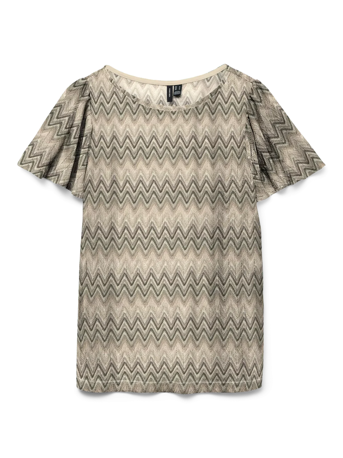 VMDICTE SS BOAT NECK TOP Birch