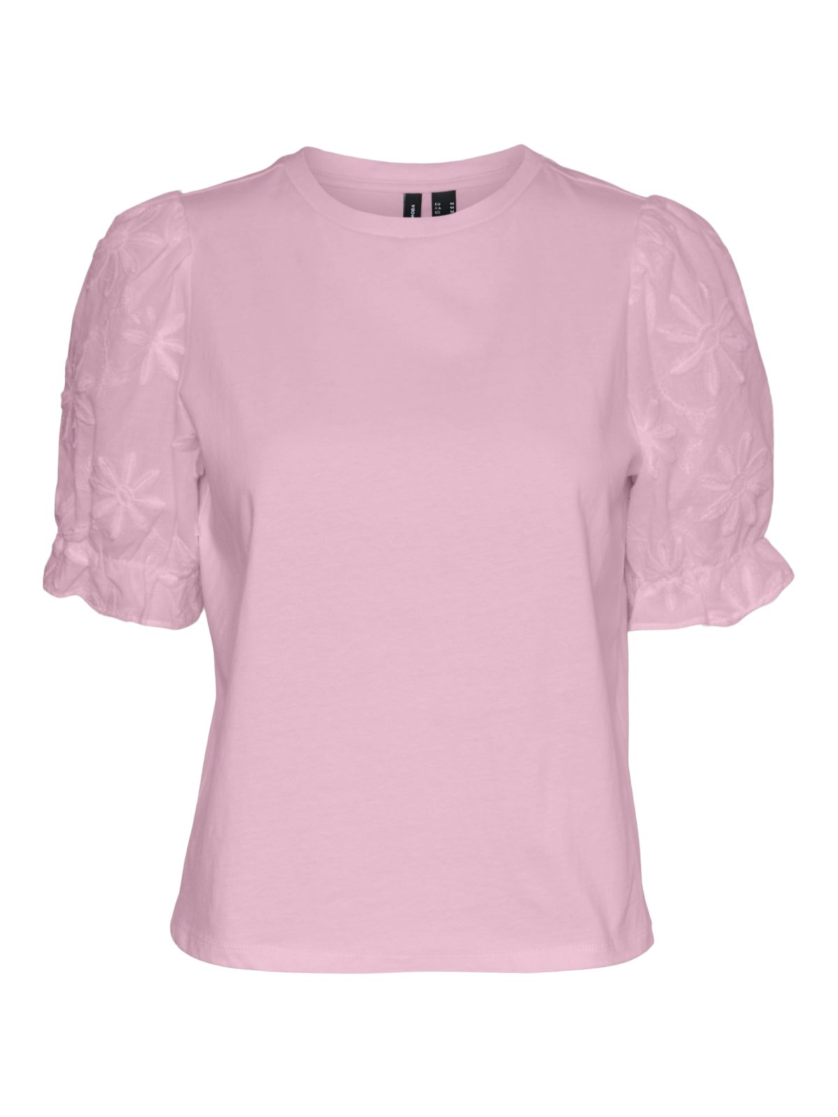 VMSENNA SS SLEEVE TOP Roseate Spoonbill