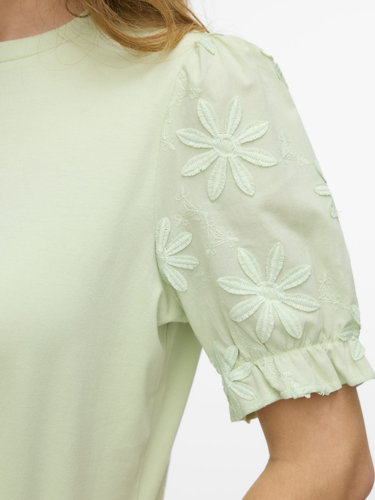 VMSENNA SS SLEEVE TOP Bok Choy