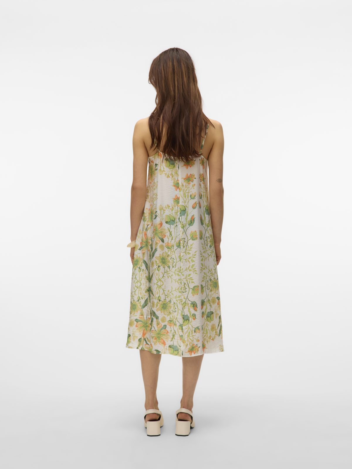 VMJOSIE CALF SINGLET DRESS Cloud Dancer - Bild 4