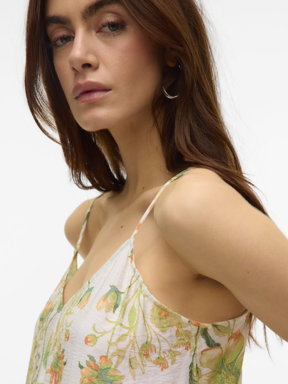 VMJOSIE CALF SINGLET DRESS Cloud Dancer - Bild 5