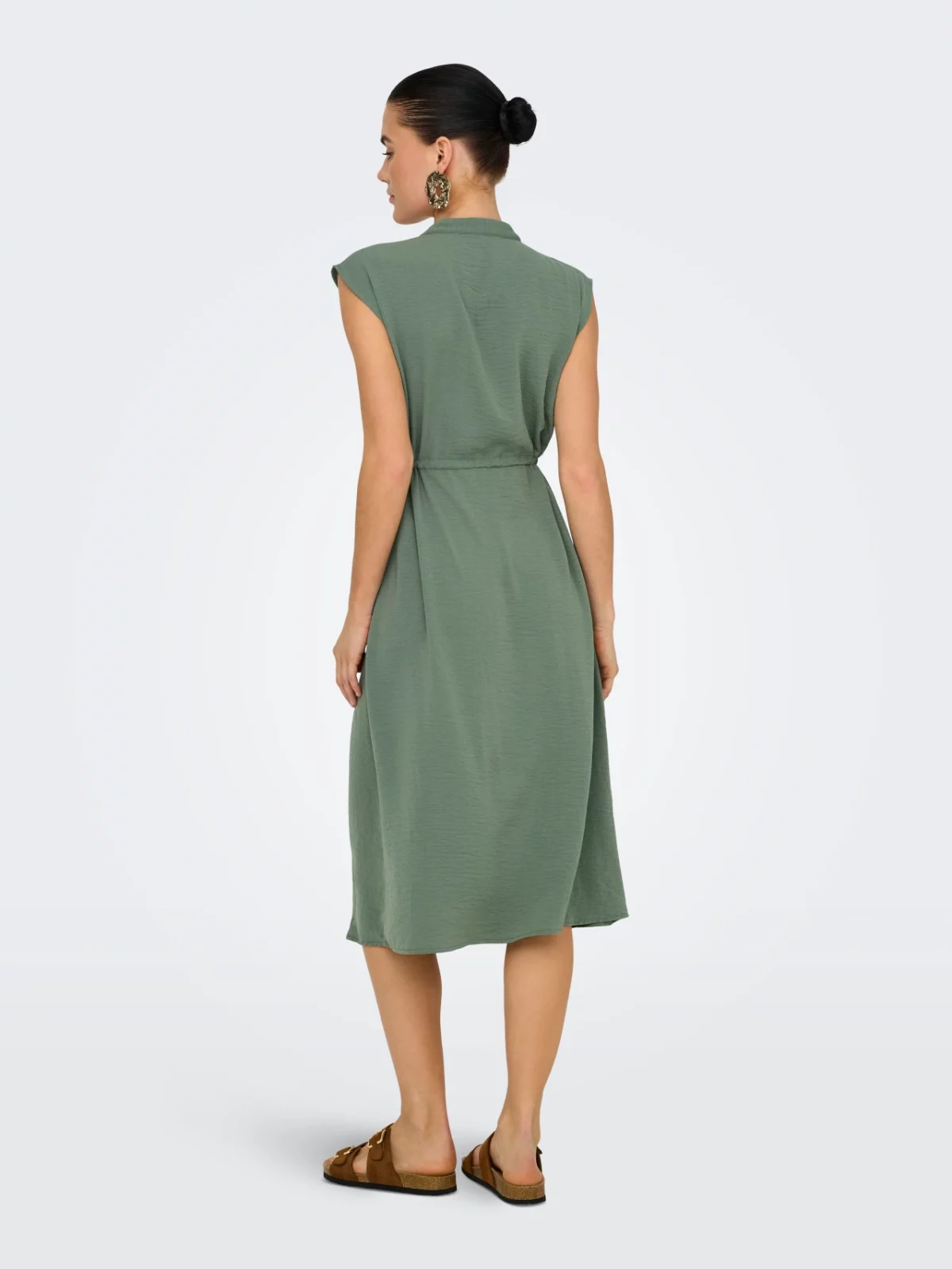 JDYDIVYA LIFE S/L MIDI DRESS Sea Spray