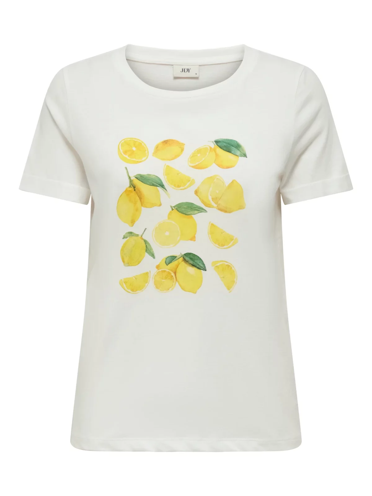 JDYKITTY S/S PRINT TOP Lemon
