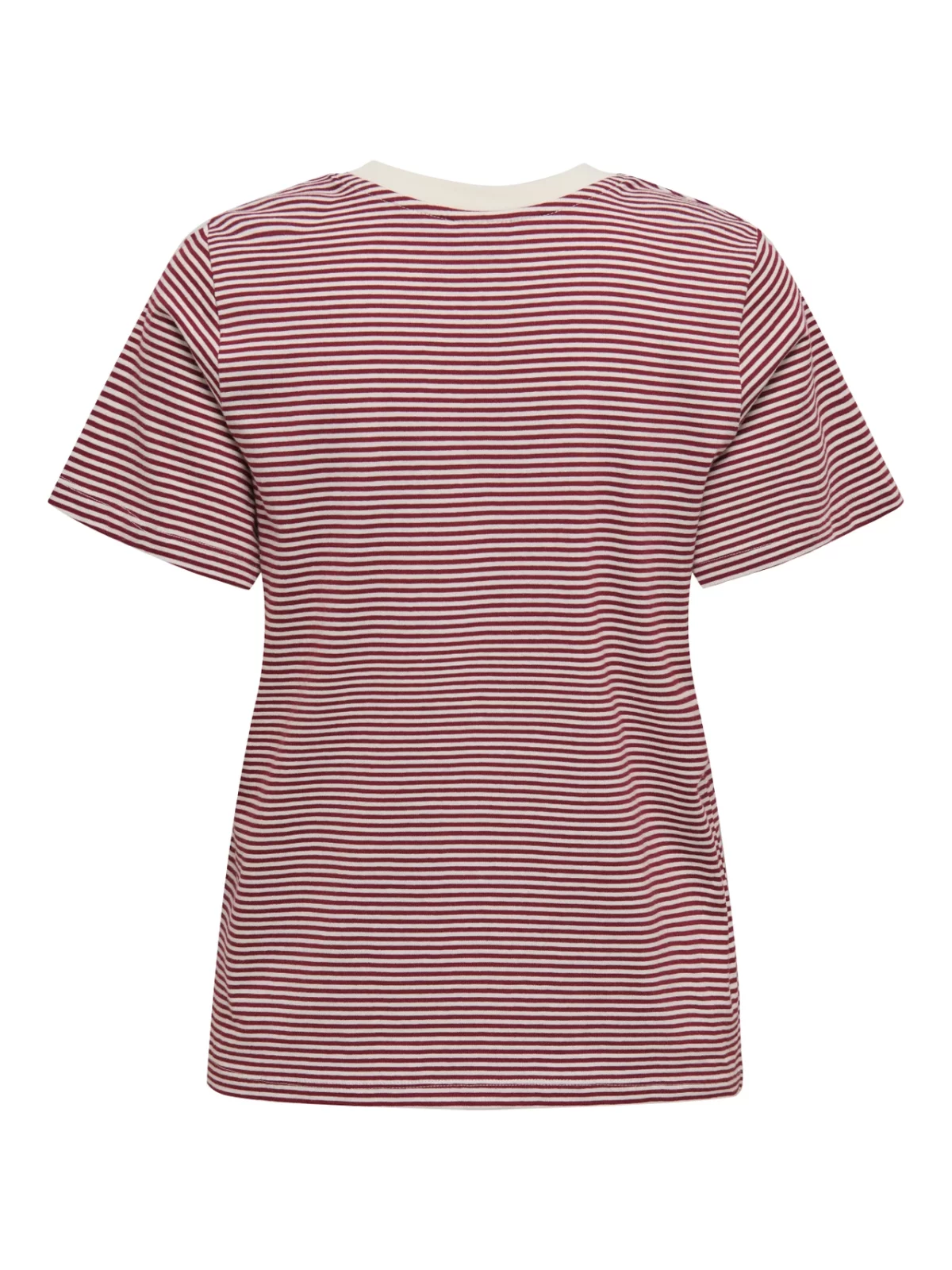 JDYPISA S/S PRINT TOP Cabernet