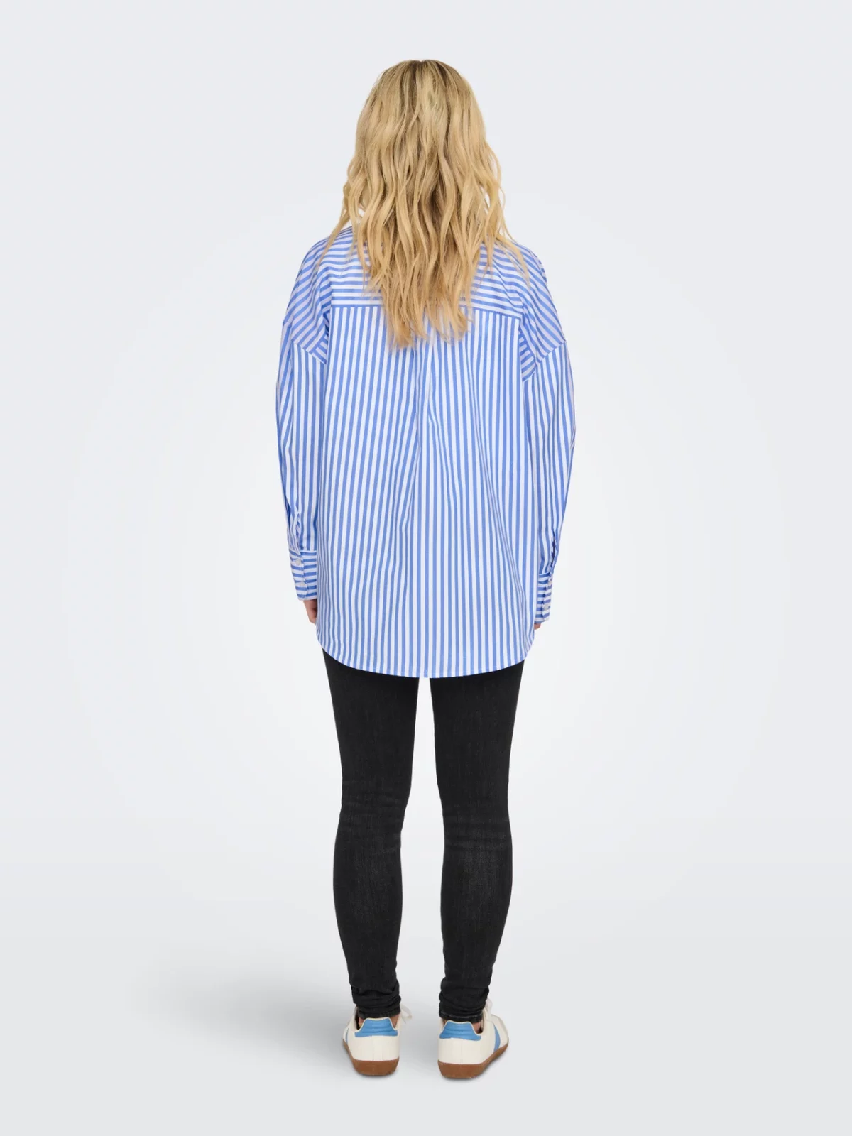 JDYVESPER L/S LOOSE SHIRT Cornflower Blue