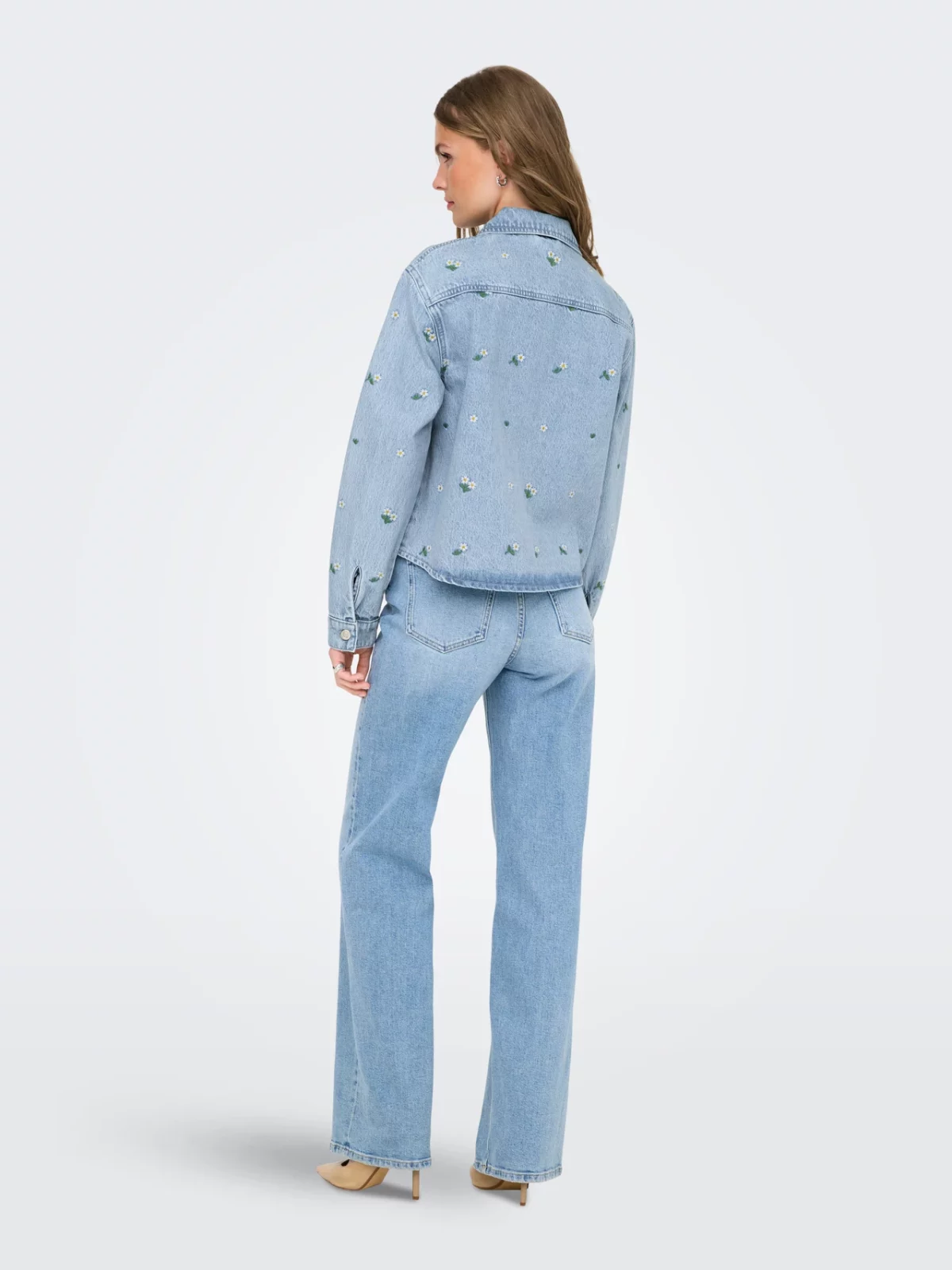 ONLCASSIE DENIM SHIRT Light Blue Denim