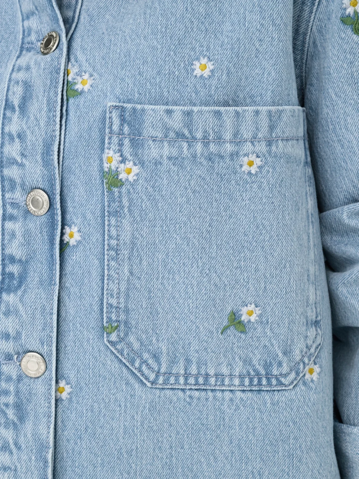 ONLCASSIE DENIM SHIRT Light Blue Denim