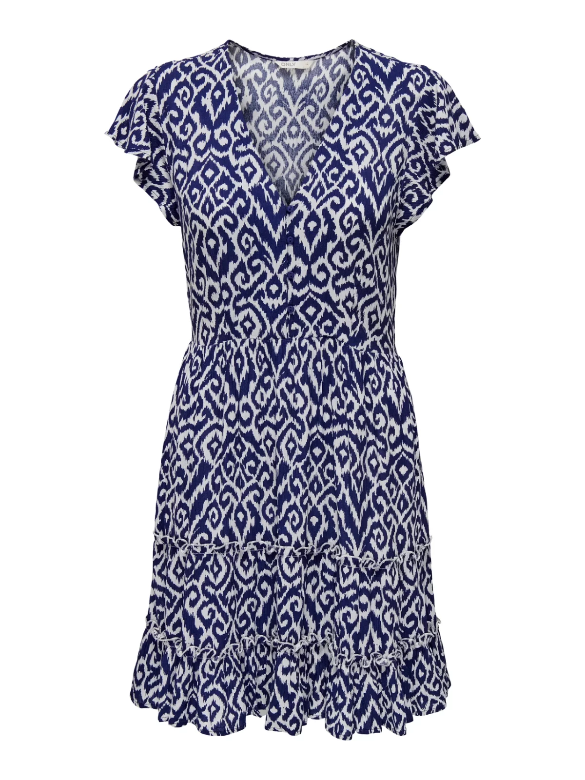 ONLCLAUDETTE LIFE SS MINI DRESS Ombre Blue