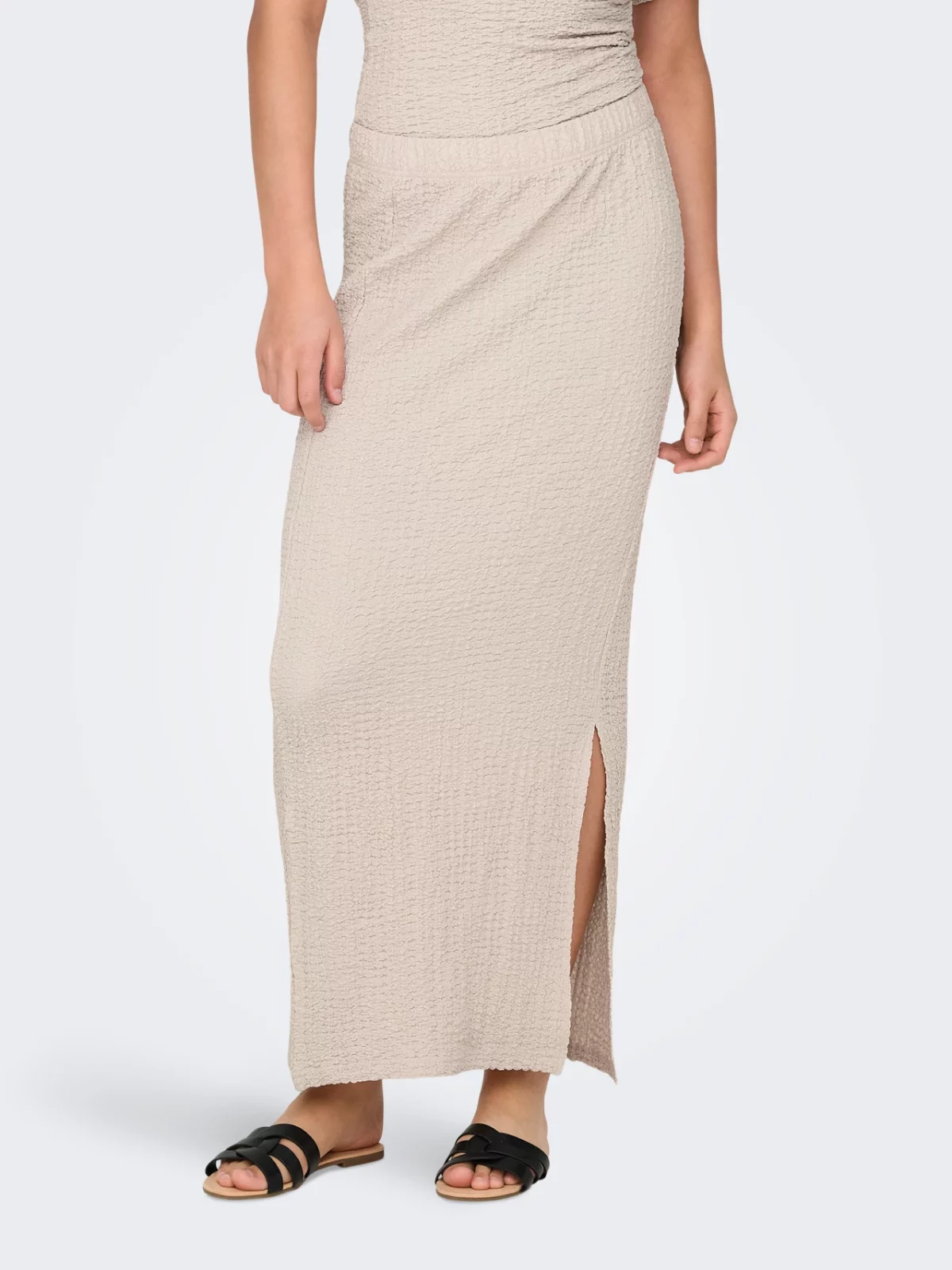 ONLKATIE LIFE SKIRT JRS Pumice Stone