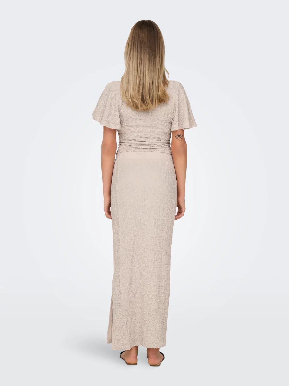 ONLKATIE LIFE SKIRT JRS Pumice Stone