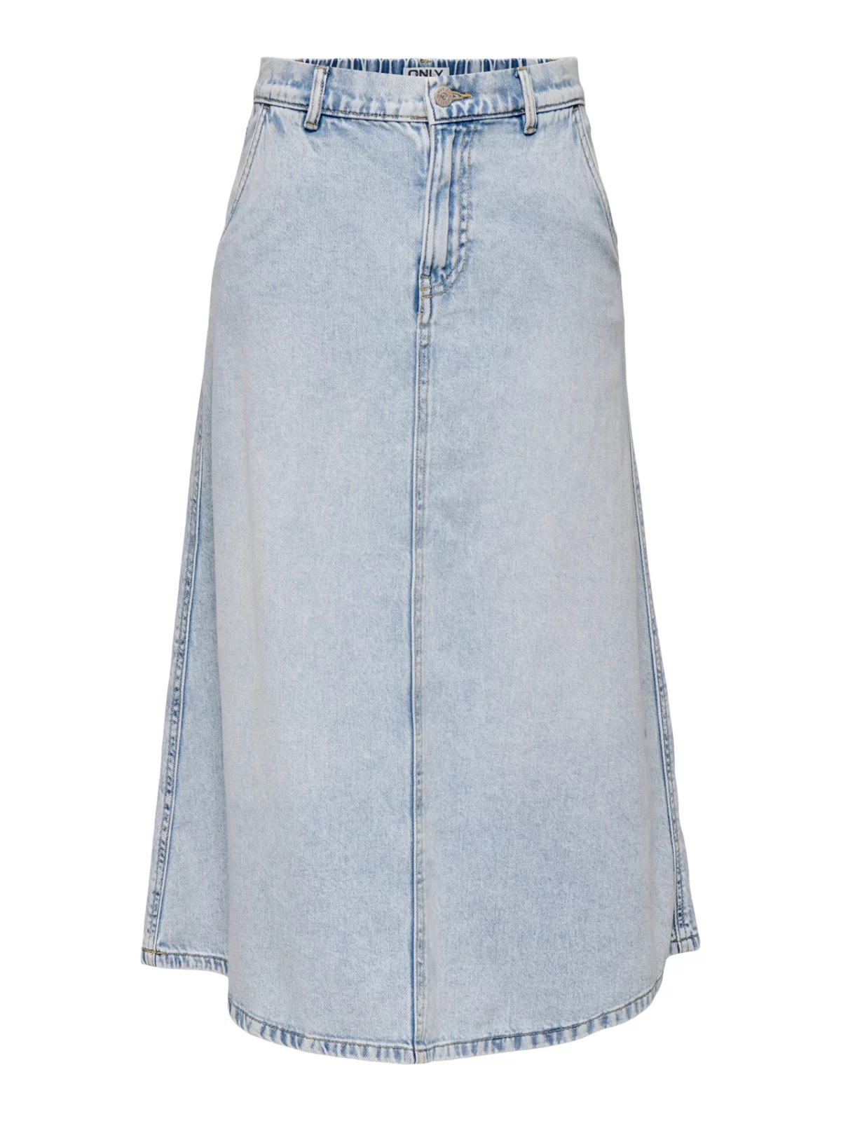 ONLMINDY LOOSE SKIRT Light Blue Denim