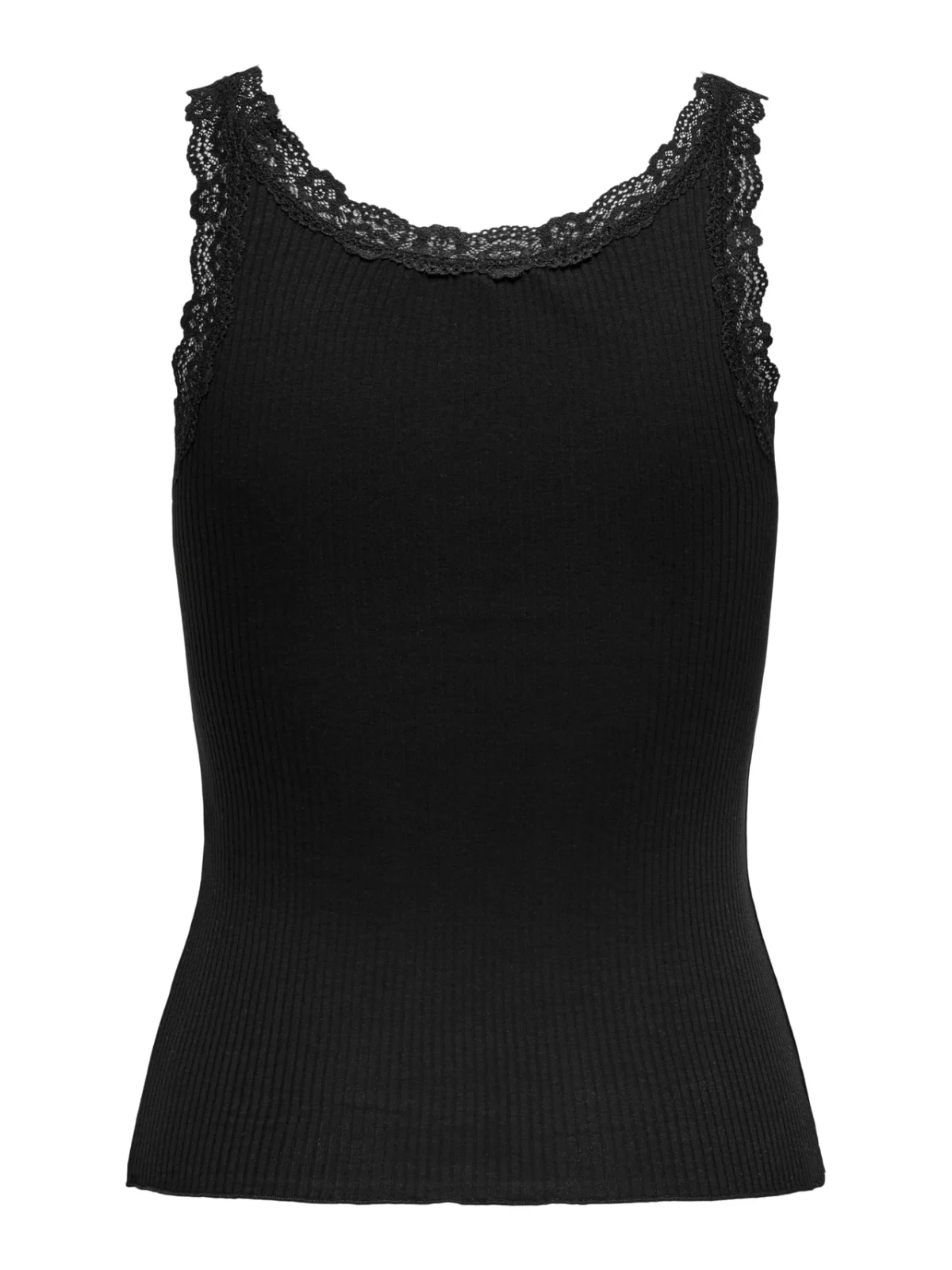 ONLSARA SHARAI LACE TANK TOP Black