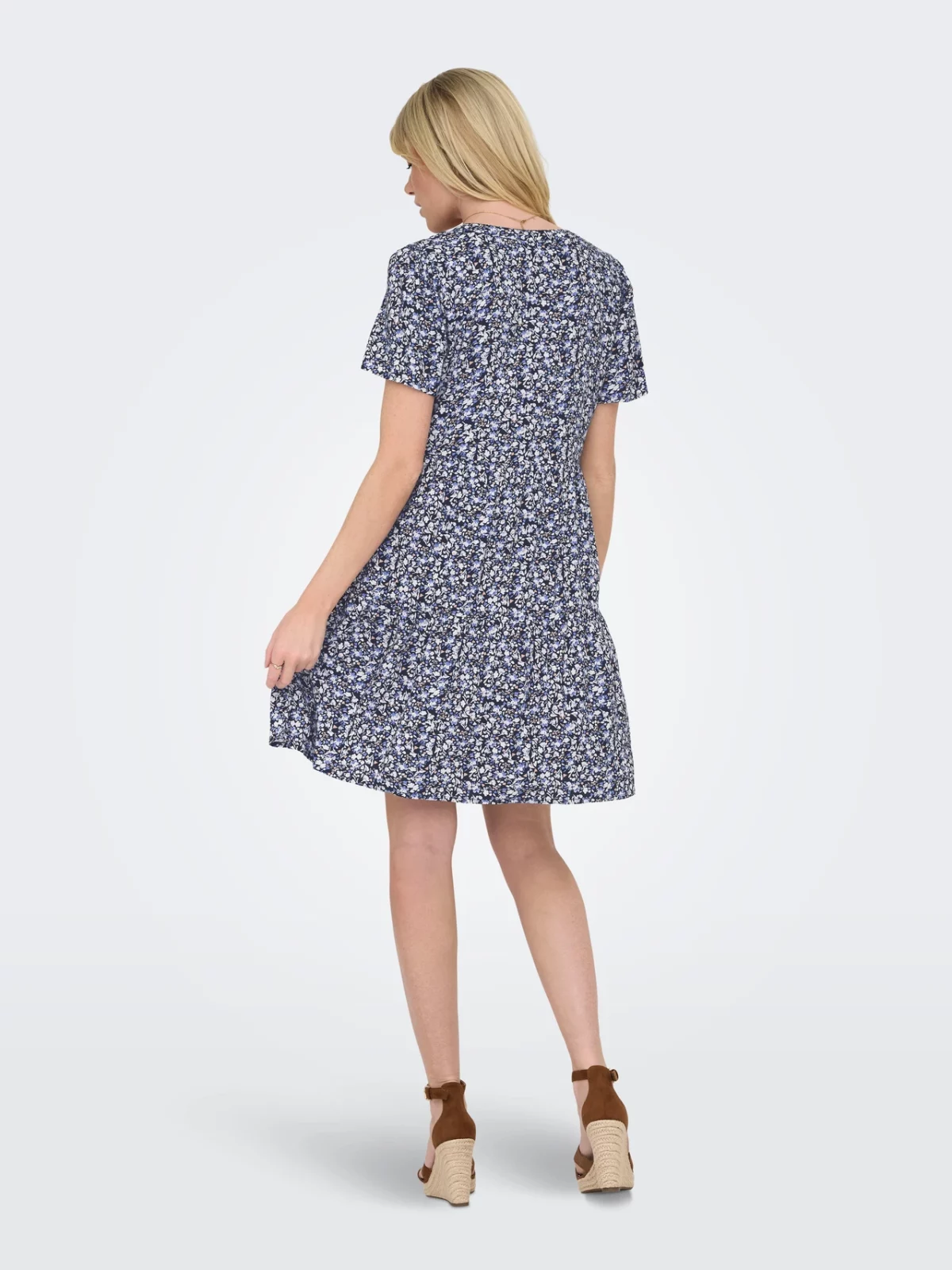 ONLZALLY LIFE S/S THEA DRESS Night Sky