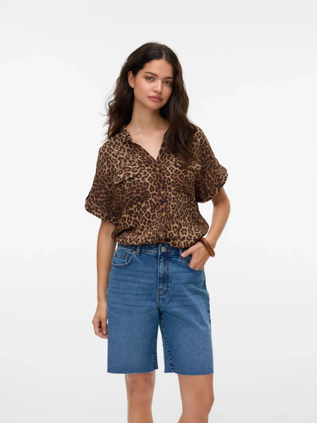VMBUMPY S/S SHIRT Leopard