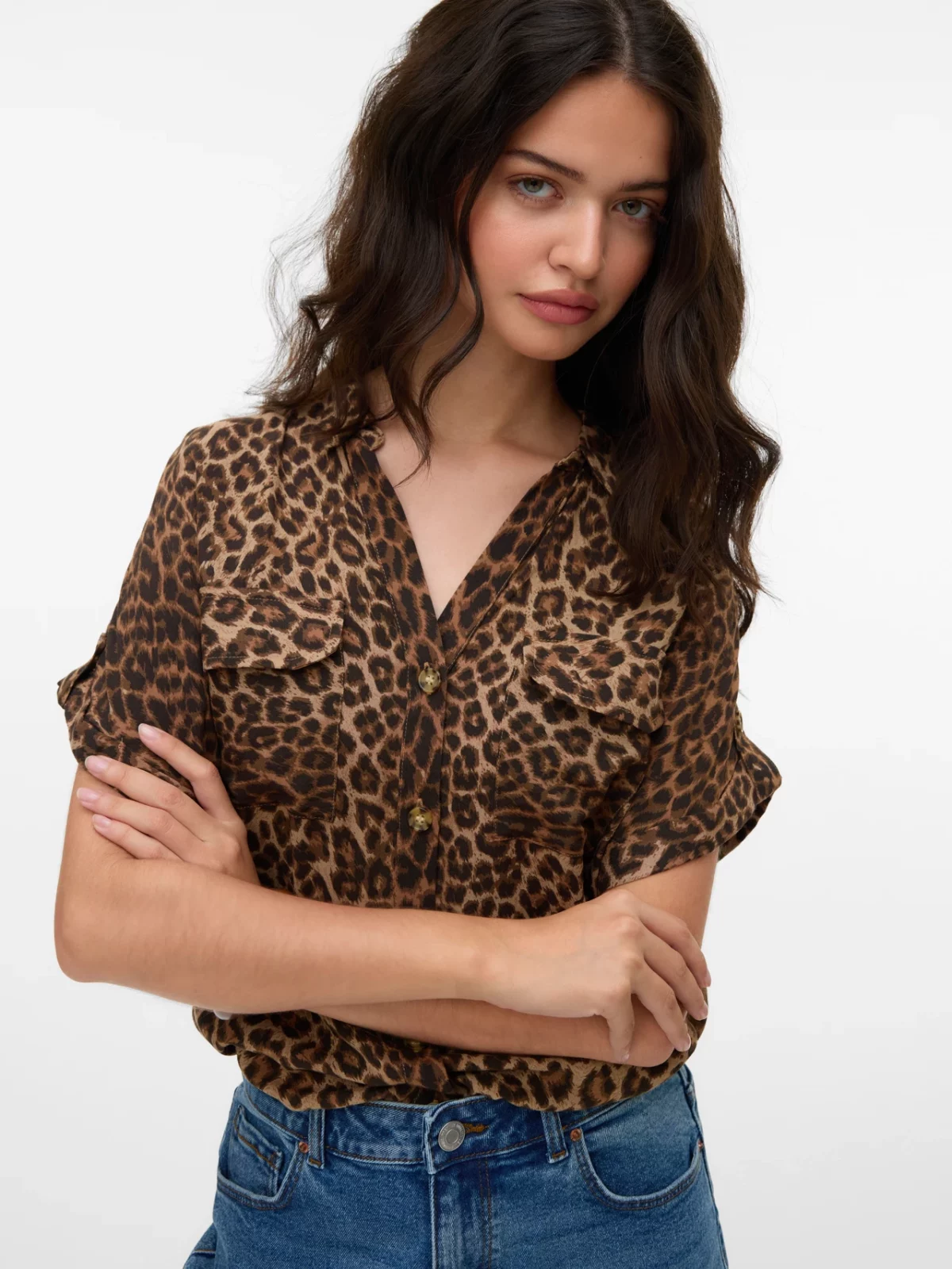 VMBUMPY S/S SHIRT Leopard