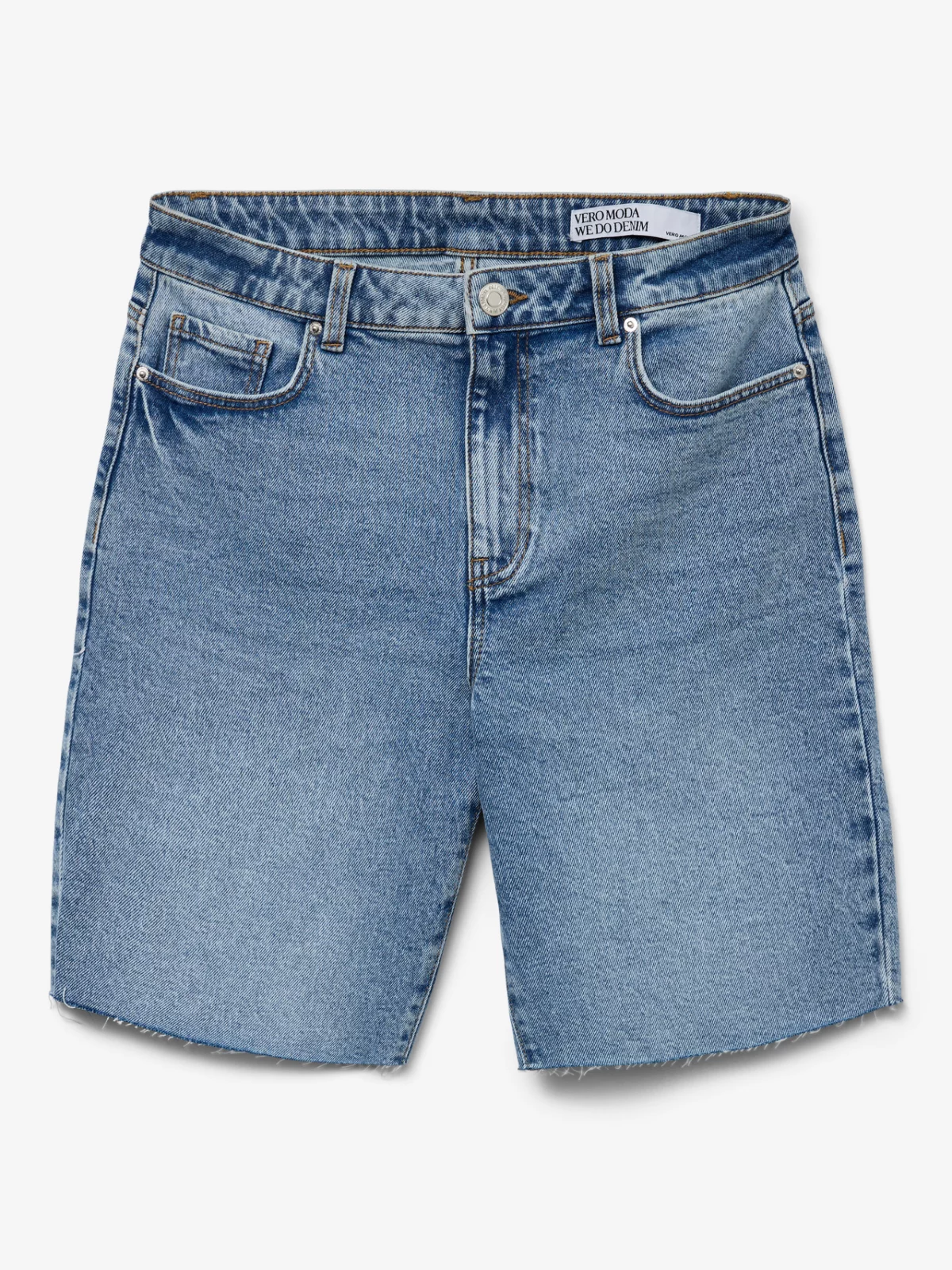 VMCLEO LONG DNM SHORTS Light Blue Denim