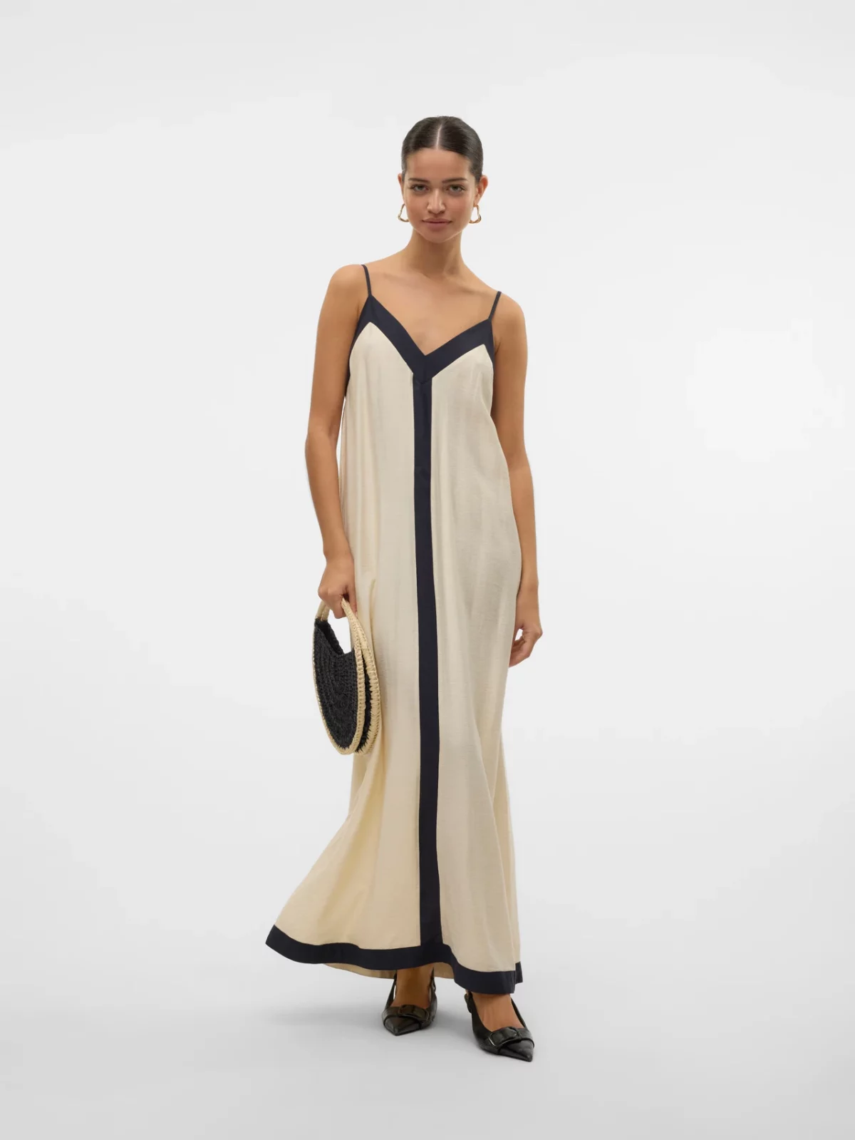 VMDENISE SINGLET ANKLE DRESS Birch