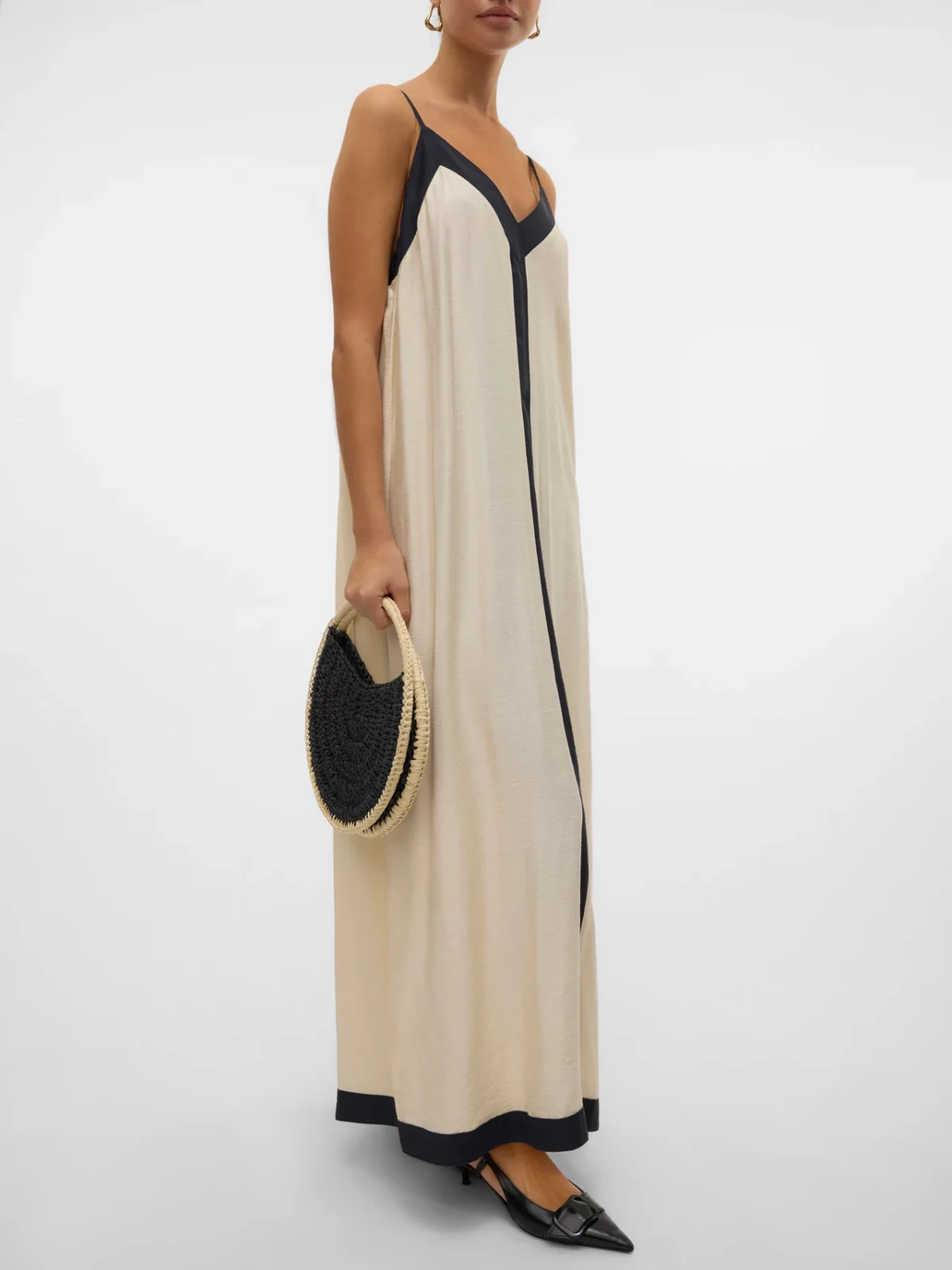 VMDENISE SINGLET ANKLE DRESS Birch