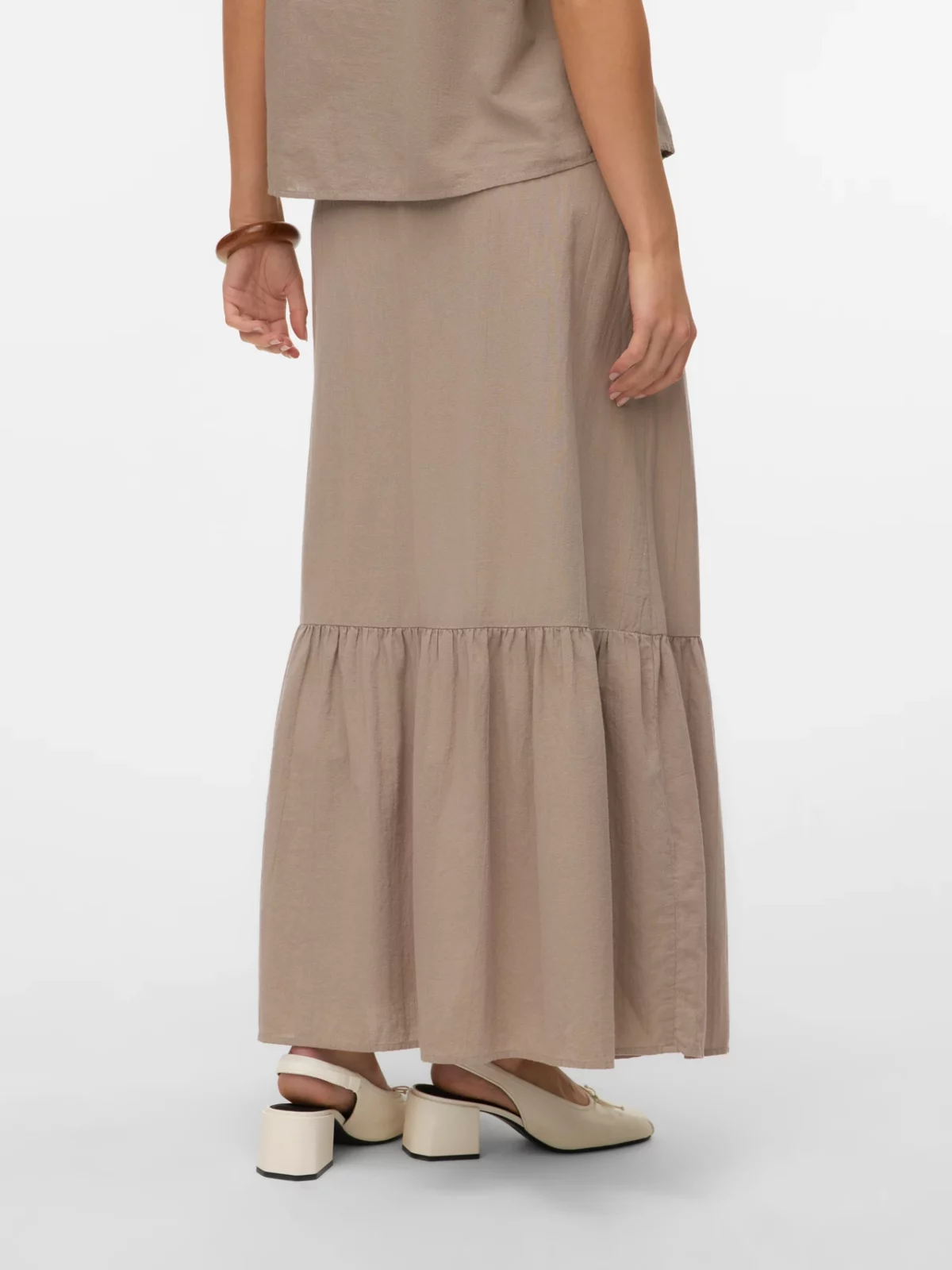 VMPRETTY MAXI SKIRT Moon Rock